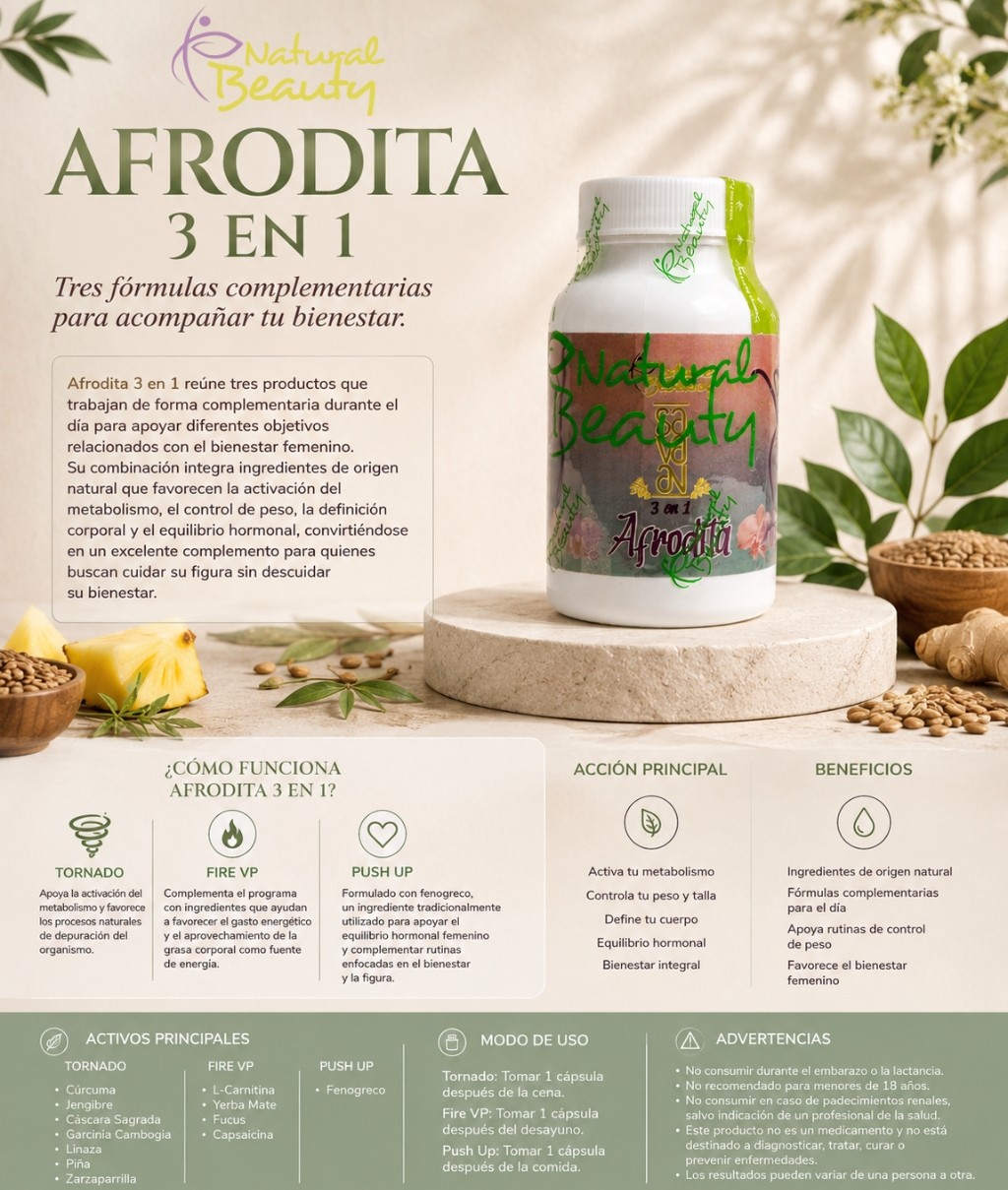 AFRODITA 3 EN 1