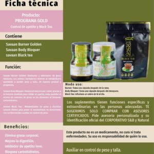 PROGRAMA GOLD Y BLACK TEA