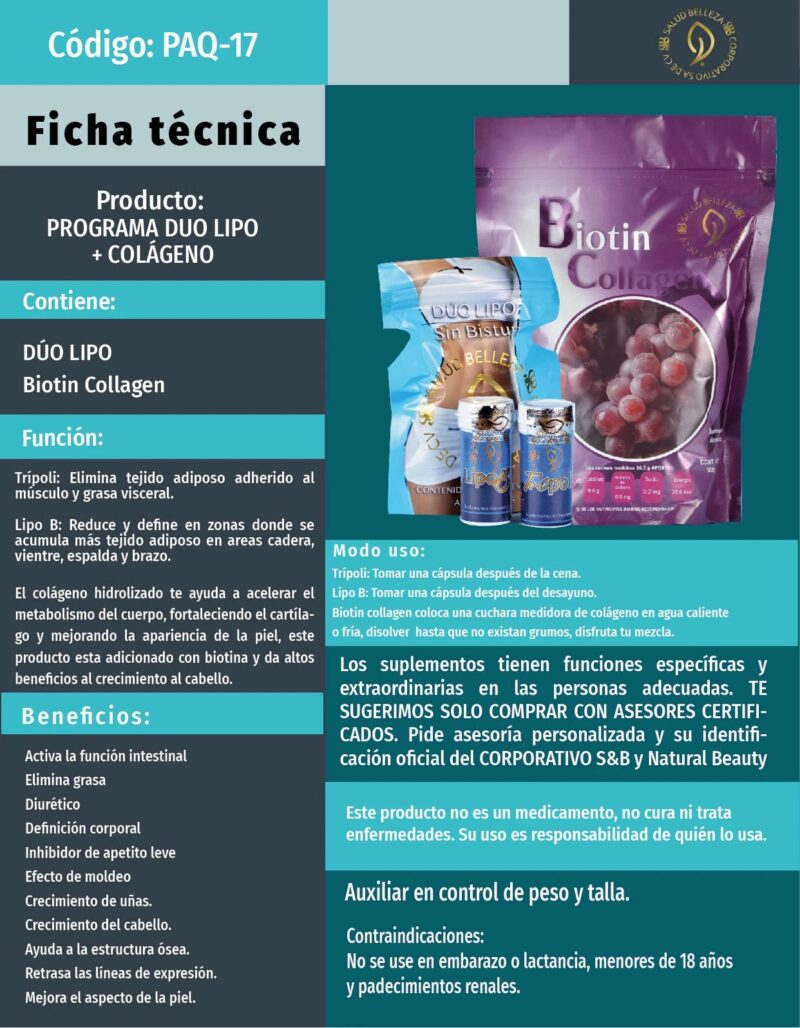 DUO LIPO Y BIOTIN