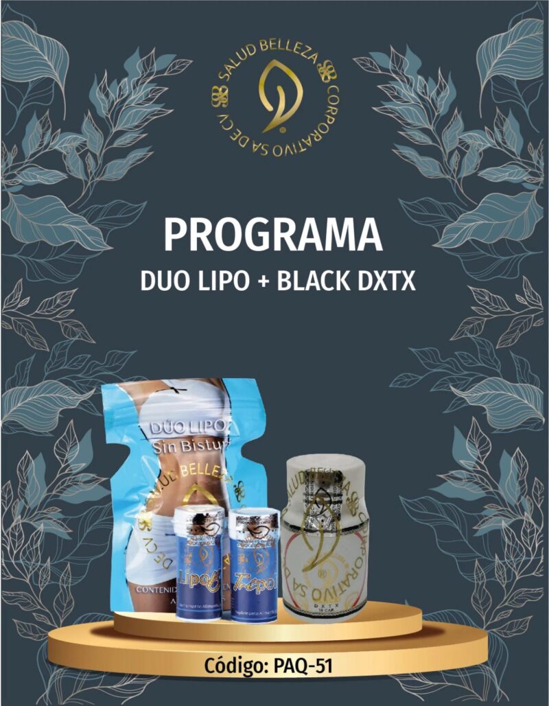 DUO LIPO Y BLACK DXTX